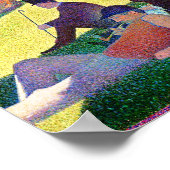 zondagmiddag op het eiland La Grande Jatte Poster (Hoek)