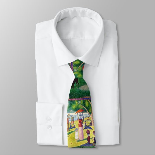 zondagmiddag op het eiland La Grande Jatte Stropdas (Gebonden)