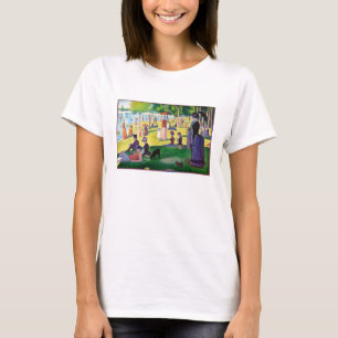 zondagmiddag op het eiland La Grande Jatte T-shirt