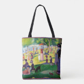 zondagmiddag op het eiland La Grande Jatte Tote Bag (Achterkant)