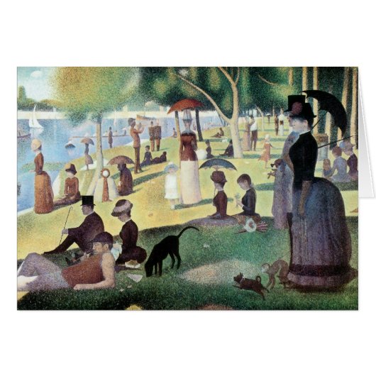 Zondagmiddag op het eiland La Grande Jatte van Seu (Voorkant Horizontaal)