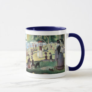 Zondagmiddag op het eiland La Grande Jatte van Seu Mok