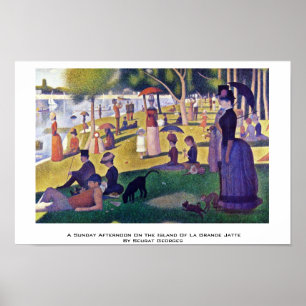 Zondagmiddag op het eiland poster