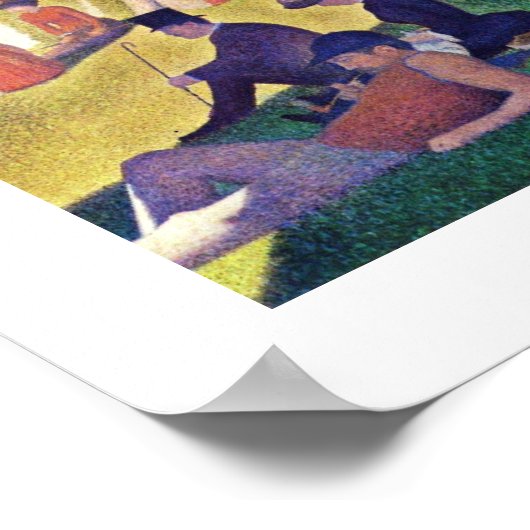 Zondagmiddag op het eiland poster (Hoek)