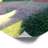 Zondagmiddag op La Grande door Georges Seurat Poster (Hoek)