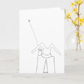 Zondagmiddag - Pasen Kaart (Gele Bloem)