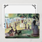 Zondagnamiddag op het eiland La Grande Jatte van S (Voorkant / Achterkant)