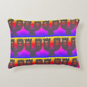 zondagochtend gelukkig gezicht accent kussen (Voorkant)