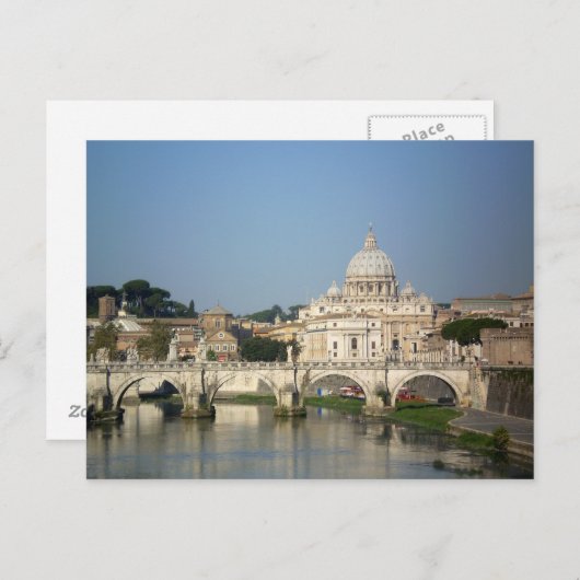 Zondagochtend in Rome Briefkaart (Voorkant / Achterkant)