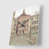 Zondagochtend in Venetië Vierkante Klok (Hoek)