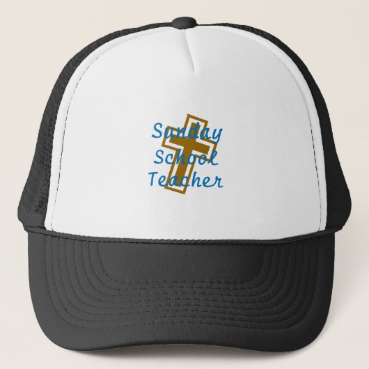 ZONDAGSCHOOLONDERWIJS CIR LT TRUCKER PET (Voorkant)