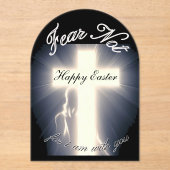 Zondagsdiensten Acryl Uitnodigingen (Voorkant)