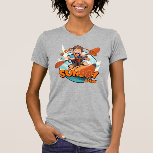 zondagsrust | Slanke pasvorm voor vrouwen T-shirt (Voorkant)