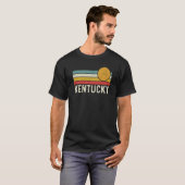 zondagszomerretro Style Kentucky USA T-shirt (Voorkant volledig)