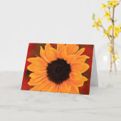  zondbloem kaart (Gele Bloem)