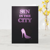 Zonde in de Kaart van de Verjaardag van de Stad (Gele Bloem)