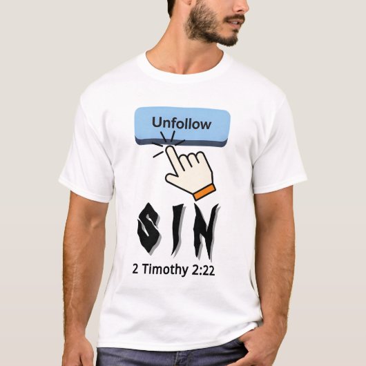 Zonde loslaten t-shirt (Voorkant)