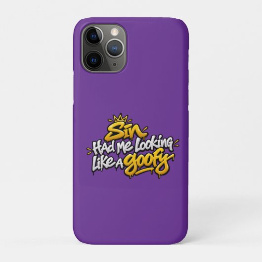 Zonde maakte dat ik er sullig uitzag Case-Mate iPhone case (Achterkant)