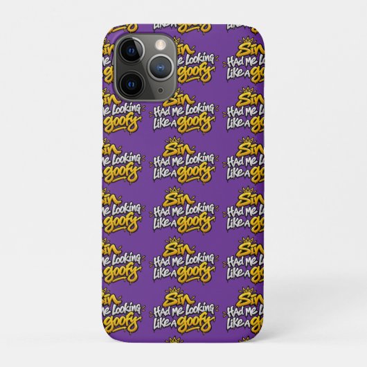 Zonde maakte dat ik er sullig uitzag Case-Mate iPhone case (Achterkant)