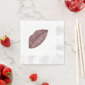 "Zonde van mijn lippen" R+J citeren servetten (Insitu)