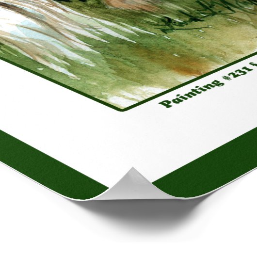 Zondenen Wilde Stallion van de Zuid-Steenen Poster (Hoek)