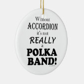 Zonder accordeon - polaire band keramisch ornament (Rechts)