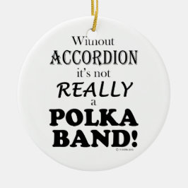 Zonder accordeon - polaire band keramisch ornament