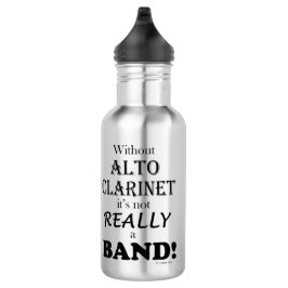 Zonder Alto Clarinet Waterfles