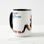 Zonder angst Mok 'John Ross American' (Voorkant links)