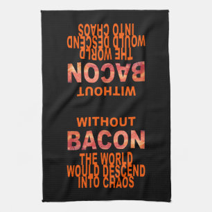 Zonder Bacon Theedoek