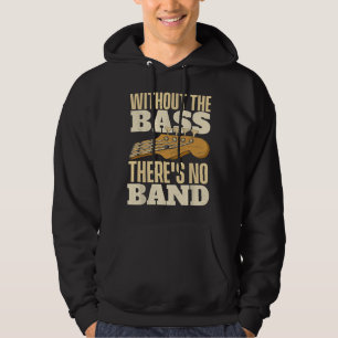 Zonder bagage is gitarist bass Guitar Hoodie