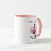 Zonder ballet zou het leven puntenloos zijn mok (Voorkant rechts)