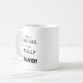 Zonder Bari Sax - Band Koffiemok (Voorkant links)