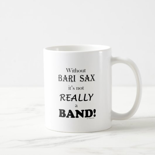 Zonder Bari Sax - Band Koffiemok (Rechts)