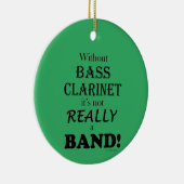 Zonder bass Clarinet - Band Ceramic Ornament (Rechts)