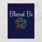 Zonder bloeddruk met hartpentakel briefkaart (Voorkant)