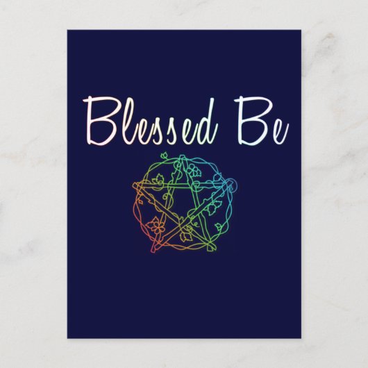 Zonder bloeddruk met  hartpentakel briefkaart (Voorkant)