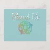 Zonder bloeddruk met  hartpentakel briefkaart (Voorkant)