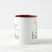 Zonder boeken mok (Midden)