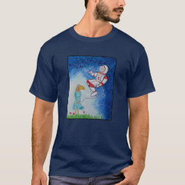 Zonder brandstof - Een verliefde astronaut T-shirt