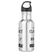 Zonder Clarinet - Orchestra Waterfles (Voorkant)