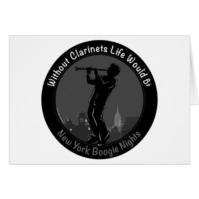 Zonder Clarinets zou het leven van B-Flat (Voorkant Horizontaal)