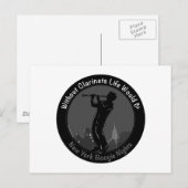 Zonder Clarinets zou het leven van B-Flat Briefkaart (Voorkant / Achterkant)