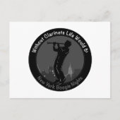 Zonder Clarinets zou het leven van B-Flat Briefkaart (Voorkant)