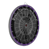 Zonder Clarinets zou het leven van B-Flat Dartbord (Voorkant Links)