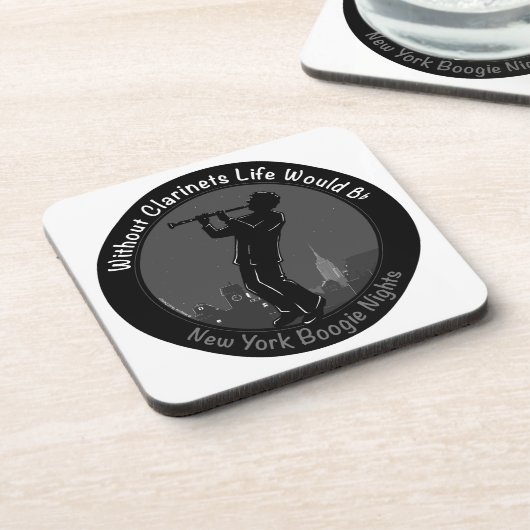 Zonder Clarinets zou het leven van B-Flat Drankjes Onderzetter (Linkerzijde)