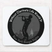 Zonder Clarinets zou het leven van B-Flat Muismat (Voorkant)