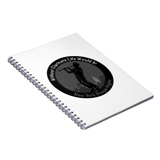 Zonder Clarinets zou het leven van B-Flat Notitieboek (Rechterzijde)