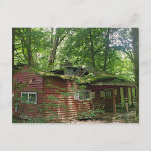 Zonder dak briefkaart