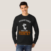 Zonder Dans Wat is de Pointe Ballet Dansende Dan T-shirt (Voorkant volledig)